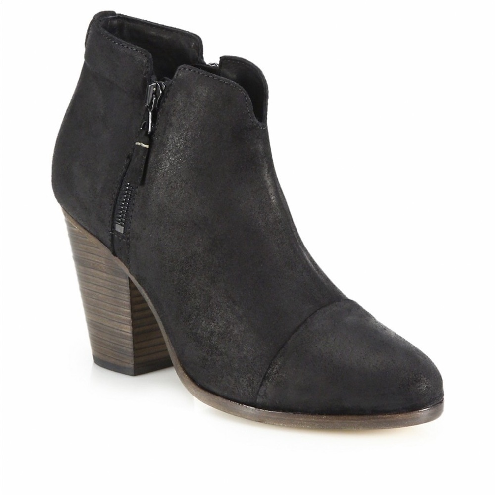 Rag & Bone Margot Waxed Suede Ankle Boots